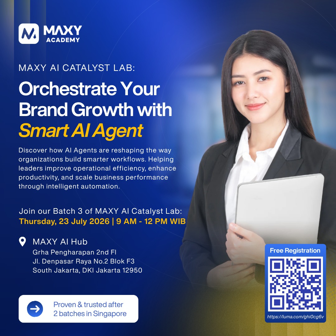 MAXY AI CATALYST LAB: Orchestrate Your Brand Growth with Smart AI Agent (Batch 3)